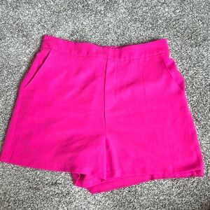 Hot pink shorts